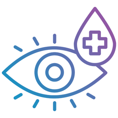 Apoio à saúde dos olhos e visão