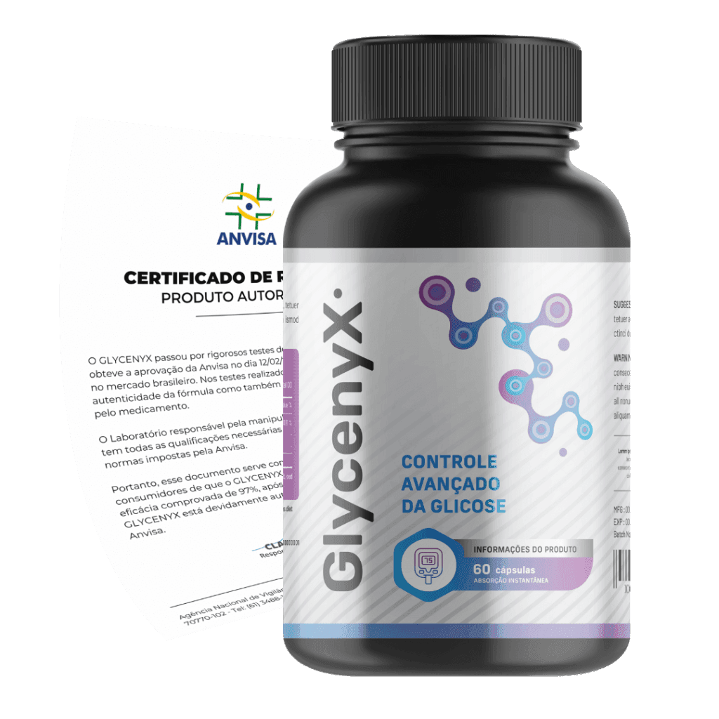 GlycenyX com certificado ANVISA