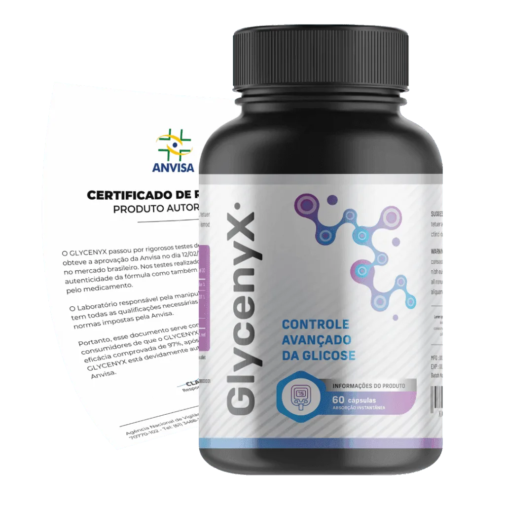 GlycenyX com certificado ANVISA
